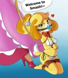 isabelle (animal crossing) from animal crossing by boundlightning