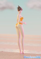 1girls 3d brown_eyes brown_hair clothed female_only human legs lifeguard_tracer long_legs one-piece_swimsuit overwatch pinup seabread08 short_hair slender_legs small_breasts solo standing swimsuit tagme tight_clothing tracer