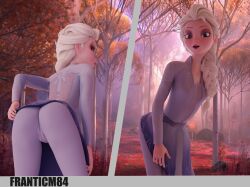 elsa (frozen) from disney by franticm84
