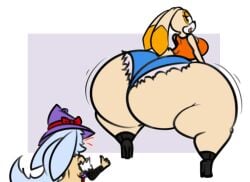 cream the rabbit from sega by puffster3
