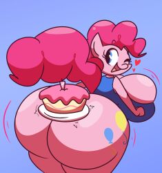 1girls anthro anthrofied big_ass big_breasts breasts bubble_butt comedy cute female funny gravtitty hasbro huge_ass humor meme my_little_pony pinkie_pie_(mlp) sideboob straight_hair tagme