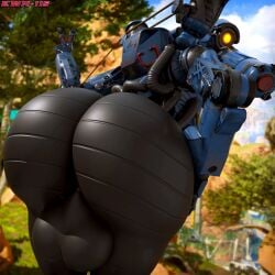 3d_(artwork) apex_legends ass balls big_balls big_butt digital_media_(artwork) electronic_arts ewr_115 genitals hi_res looking_at_viewer machine male pathfinder_(apex_legends) respawn_entertainment robot solo