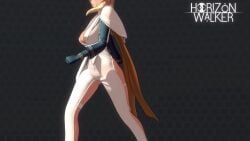 1girls 3d 3d_animation 3d_model alternate_costume animated areola areola_slip areolae areolae_slip ass blonde_hair blue_eyes breasts cape dat_ass exposed_ass exposed_thighs game_cg gloves heels hi_res highres horizon_walker huge_ass legs less_than_30_seconds long_hair mature mature_female medium_breasts no_bra no_sound official_art olivia_(horizon_walker) pants simple_background skindentation smile smiling straps suit tagme tan_body tan_skin thick_thighs thighs thong video walking wavy_hair white_pants white_suit