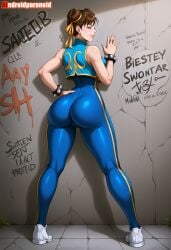 1girls ai_generated aindroidparanoid ass ass ass_focus big_ass big_breasts big_butt bodysuit breasts busty chun-li chun-li_(fortnite) curvy cute fat_ass female female_only from_behind gigantic_breasts hair hi_res hips huge_ass huge_breasts human large_ass large_breasts legs massive_ass narrow_waist slim_waist stable_diffusion street_fighter tagme thick_ass thick_legs thick_thighs voluptuous waist wide_hips