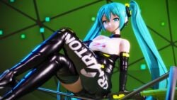 big_ass big_breasts bodysuit clothed hatsune_miku racing_miku racing_miku_(2022) thick_thighs vocaloid