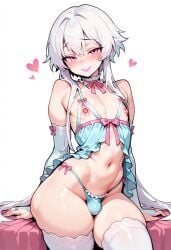 ai_generated femboy girly_boy lingerie mesissyah trap