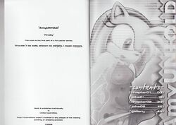 amy_rose amy_untold breasts comic contents_page doujin female hedgehog high_resolution monochrome nipples panties skirt solo sonic_(series) table_of_contents tcprod underwear