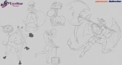 big_ass big_breasts blu3danny breasts care_bears catgirl coco_bandicoot crash_(series) darkmoontoons spirit_book