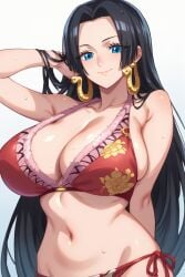 ai_generated boa_hancock clothing female female_only one_piece softcorewaifu