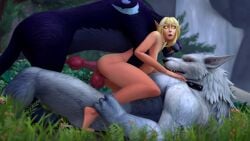 1girls 2boys anal animated big_balls big_breasts big_penis blonde_hair blood_elf breasts canid canine_penis choker collar completely_nude cowgirl_double_penetration cowgirl_position cum cum_in_pussy cum_inside cumming_while_penetrating double_penetration druid elf elf_ears elf_female female female_penetrated feral feral_on_female feral_penetrating humanoid humanoid_penetrated interspecies knot knotting liard longer_than_one_minute male male_penetrating male_penetrating_female mmf_threesome outdoor_sex outdoors penis penis_in_ass penis_in_pussy size_difference sound tagme threesome vaginal_penetration video warcraft waterfall white_fur worgen world_of_warcraft yellow_eyes