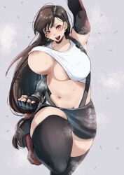 tifa lockhart from final fantasy by donkarasu