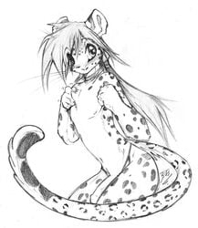 1boy cheetah erection feline humanoid_penis male male_only miroku17 nude penis peritian solo tail