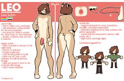 2024 anthro anus ass balls bedroom_eyes brown_hair choker eyebrow_slit eyebrows felid full_body fur furry genitals hair hair_over_eye hand_on_hip hi_res humanoid_genitalia humanoid_penis jewelry leo_(theelgenerate) lgbt_pride lion male mammal model_sheet multicolored_body multicolored_fur narrowed_eyes necklace nipples nude pantherine penis piercing plantigrade pride_colors reference_sheet seductive sharp_teeth signature simple_background smile solo standing tail teeth text theelgenerate tongue tongue_piercing two_tone_body two_tone_fur