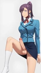 1futa ai_generated blazer dickgirl erection erection_under_clothes erection_under_skirt futa_only futanari pencil_skirt penis penis_under_clothes penis_under_skirt ponytail purple_eyes purple_hair sitting socks solo solo_futa solo_leveling sung_jin-ah testicles tie uncensored uncircumcised_penis veiny_penis white_shirt yuuki_snow