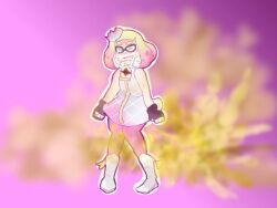 big_fart fart fart_cloud farting pearl_(splatoon)