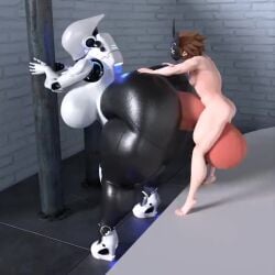 3d android animated big_ass big_breasts breasts bubble_butt female giant_ass haydee haydee_(game) high_heels huge_ass hyper hyper_ass hyper_balls hyper_penis mask mask_on_head mp4 no_sound qzk_forte sex sole_(saltyman66) tagme video