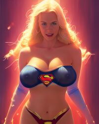 kara danvers from dc by redrussianda