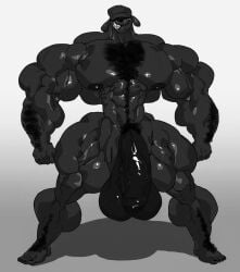 abs balls baxterdigsby biceps edit flaccid furry gay hyper hyper_balls hyper_genitalia hyper_penis hyper_testicles male male_focus male_only muscles muscular muscular_arms muscular_ass muscular_back muscular_legs muscular_male muscular_thighs nipples nude pecs penis remert solo solo_male sweat sweating sweaty testicles veins veiny_penis