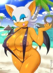 rouge the bat from sega by darm engine