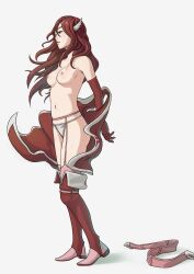 1girls casual_nudity cordelia_(fire_emblem) cuncyun female female_only fire_emblem fire_emblem_awakening light-skinned_female nintendo nude partially_clothed red_hair undressing