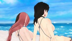 1boy 3d alternate_ass_size alternate_breast_size animated ass backboob beach beach_sex big_ass big_breasts black_hair blake_belladonna blonde_hair blue_eyes blush breasts cinder_fall english_subtitles female glynda_goodwitch heterochromia huge_breasts jaune_arc large_breasts male mating_press mikumikudance milf mmd mp4 multicolored_hair multiple_girls neo_(rwby) no_sound nude nude_female nude_male oral rwby sex straight tagme taken_from_behind theblackbirdcalls video white_hair willow_schnee