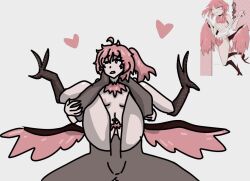 belly_button big_hair big_penis bird_feet bird_girl bird_wings boobs breasts breasts_out breasts_outside crying feathered_neck feathered_pussy feathered_wings feathers harpy harpy_girl hearts hearts_around_body hearts_around_head legs legs_apart legs_held_open legs_spread legs_up long_hair medium_breasts nipples penis penis_in_pussy penis_out pink_eyes pink_feathers pink_hair pink_nipples ponytail pussy pussy_hair request sex vagina vaginal_sex vann944 white_body wings