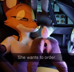 1girls anal anal_training anthro ass bedroom_eyes buckteeth bunny bunny_ears bunny_girl bunny_tail butt buttplug canid canine car clothed clothing cute disney duo eyelashes female female/female fingering fox fur furry glasses grey_fur he_wants_to_order in_car judy_hopps lagomorph leporid looking_at_viewer mammal meme narrowed_eyes night nude orange_body penetration petite plug_(sex_toy) policewoman purple_eyes pussy rabbit rey_(animatedmau) seductive selfie sex_toy she_wants_to_order small_ass smaller_female smile smirk snapchat text two_tone_fur vaginal_penetration vehicle white_fur wigfritter yuri zootopia