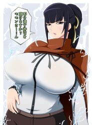 big_breasts breasts clothing eabeeee female female_only huge_breasts looking_at_viewer narberal_gamma overlord_(maruyama) solo solo_female solo_focus tagme translation_request