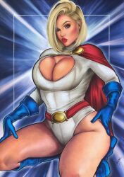 big_breasts blonde_female blonde_hair blue_eyes breasts busty bylayne curvy cute dc dc_comics hourglass_figure huge_breasts kara_zor-l karen_starr kryptonian large_breasts pawg pose power_girl seductive seductive_look sensual superman_(series) thick thick_ass thick_thighs wide_hips