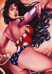 1girls big_ass big_breasts black_hair bylayne dc dc_comics diana_prince long_hair seductive_look solo solo_female tagme thick_thighs wonder_woman wonder_woman_(series)