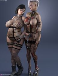 1futa 1girls 3d big_ass collar female futa_wife futadom futanari huge_breasts huge_cock mature_female milf muscular_futanari osiris2000 pregnant ready_to_pop restrained tattoo thick_thighs