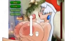 1boy 1boy1girl 1girls after_fellatio animated big_breasts big_penis breasts busty christmas christmas_elf cum cum_in_mouth cum_inside cum_on_breasts cum_on_face cum_on_hand earrings english_text enormous_breasts fellatio female giant_breasts gigantic_breasts gigantic_penis gilf glasses heels high_heels huge_breasts huge_cock huge_penis large_breasts large_penis licking licking_penis long_hair longer_than_one_minute male male/female massive_breasts meet_'n'_fuck_games meet_and_fuck mp4 mrs._claus music navel nipples on_floor paizuri panties penis penis_between_breasts red_panties sitting sitting_on_floor sound sparky_(mnf) sucking sucking_penis thick_penis thick_thighs thighs titjob tongue tongue_out topless topless_female veiny_penis video white_hair