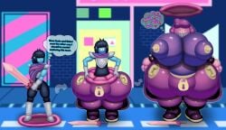ass_expansion bad_end breast_expansion breast_growth breast_growth_(enlargement) breasts breasts_bigger_than_head cameltoe clothing commission damsel_in_distress deltarune doll dollification encasement expansion female fyeuwuw handles handles_on_hips happy happy_trance hi_res hip_expansion huge_breasts huge_nipples hyper hyper_breasts hyper_hips hyper_nipples immobile immobilization inanimate_transformation inflatable_transformation kris_(deltarune) large_nipples latex latex_suit living_pool_toy massive_breasts nipples null_bulge nullge nullification permanent permanent_smile permanent_transformation pool_toy pooltoy_transformation pussy red_boots rubber rubber_suit rubber_transformation rubberization size_transformation smile solo sound_effects squeaking standing susie_(deltarune) thigh_expansion thighhighs transformation trap_(disambiguation) valve_(mechanical) valve_nipple worried