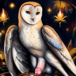 barn_owl big_balls big_penis bird cock furry furry_only guardians_of_ga'hoole huge_cock hung_bottom owl penis soren tyto tyto_alba yiff