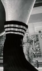 black_socks dave_bautista dwayne_”the_rock”_johnson erect_while_penetrated gay homoerotic jiggling_balls jiggling_penis masculine masculine_bottom masculine_male masculine_man monica_rossi muscles muscular muscular_male penis_awe riding sex_toy sex_toy_insertion submitting_to_cock tagme video wwe yaoi