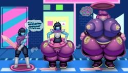 ass_expansion bad_end breast_expansion breast_growth breast_growth_(enlargement) breasts breasts_bigger_than_head cameltoe clothing commission damsel_in_distress deltarune doll dollification encasement expansion female fyeuwuw handles handles_on_hips happy happy_trance hi_res hip_expansion huge_breasts huge_nipples hyper hyper_breasts hyper_hips hyper_nipples immobile immobilization inanimate_transformation inflatable_transformation kris_(deltarune) large_nipples latex latex_suit living_pool_toy massive_breasts nipples permanent permanent_smile permanent_transformation pool_toy pooltoy_transformation pussy red_boots rubber rubber_suit rubber_transformation rubberization size_transformation smile solo sound_effects squeaking standing susie_(deltarune) thigh_expansion thighhighs transformation trap_(disambiguation) valve_(mechanical) valve_nipple worried