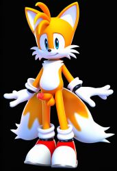 1boy 3d 3d_(artwork) ai ai_art ai_generated male male_only miles_tails_prower novelai sega solo sonic_(series) sonic_the_hedgehog_(series) tails_the_fox