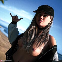 rosemary winters from capcom by greenish purple