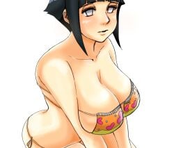 1girls alternate_version_available ass bare_arms bare_shoulders big_breasts bikini bikini_bottom bikini_top blue_hair blush breasts busty cleavage curvaceous curvy curvy_body curvy_female curvy_figure eyepatch_bikini female female_focus female_only g-string highres huge_breasts hyuuga_hinata hyuuga_hinata(genin) large_breasts light-skinned_female light_skin naruto naruto_(classic) naruto_(series) orange_bikini orange_panties orange_swimsuit orange_thong panties perky_breasts pinup purple_eyes short_hair shounen_jump sideboob sitting skimpy skimpy_bikini solo solo_female solo_focus swimsuit thong uohaman voluptuous wide_hips