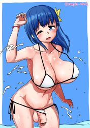 1futa 2022 all_fours big_breasts big_penis breasts clothed clothing erection futa_only futaba_yodoyume futanari horny human light-skinned_futanari light_skin long_hair mostly_nude penis solo standing wide_hips