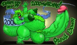 2021 4_fingers anthro areola ass balls banner belly big_areola big_belly big_butt big_nipples big_pecs big_penis body_hair canid canine canis celebration chest_hair claws colored desmo_(wolfbear303) digital_drawing_(artwork) digital_media_(artwork) english_text erect_nipples erection facial_hair feet fingers fur genitals glans hair hairy hairy_ass hairy_balls hairy_belly hairy_pecs hi_res huge_butt humanoid_genitalia humanoid_penis male mammal moobs navel nipples nude open_mouth open_smile orange_sclera overweight overweight_anthro overweight_male pecs penis pubes red_glans shaded simple_background smile solo teeth text thick_thighs toe_claws toes toned_muscles tongue vein veiny_penis wide_hips wolfbear303 yellow_eyes