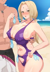 1boy 1boy1girl 1girls 2022 after_sex bare_arms bare_breasts bare_chest bare_legs bare_shoulders bare_thighs beach big_breasts blonde_female blonde_hair blush breasts breasts_bigger_than_head brown_eyes bulge bulge_through_clothing busty center_opening cleavage cropped_legs curvaceous curvy curvy_body curvy_female curvy_figure erect_nipples erect_nipples_under_bikini erect_nipples_under_swimsuit facial_mark feet_out_of_frame fingernail_polish fingernails forehead_jewel forehead_mark gilf head_out_of_frame high_resolution hokage holding_condom holding_object hourglass_figure huge_breasts intoxicated kunoichi lancer24 large_breasts light-skinned_female light_skin lipstick looking_at_viewer low_twintails makeup male/female mature mature_female mature_woman milf multiple_condoms nail_polish naruto naruto_(classic) naruto_(series) naruto_shippuden ninja ocean one-piece_swimsuit open_mouth out_of_frame outdoors penis pinup plump puffy_nipples red_nail_polish red_nails revealing_swimsuit sand sea seaside shiny shiny_hair shiny_skin shirtless shirtless_(male) shore shorts shounen_jump skimpy skimpy_bikini swimsuit swimwear thick thick_body thick_thighs tied_hair tight_clothing tight_swimsuit top_heavy tsunade twintails used_condom vase voluptuous water wavy_mouth wide_hips