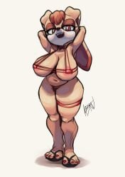 vanilla the rabbit from sega by kerbaru