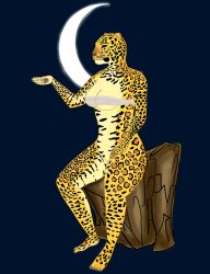 absurd_res anthro asian_mythology dalnim east_asian_mythology felid feline female gurusigasi hi_res korean_mythology leopard mammal mythology pantherine solo