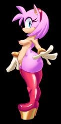 amy rose from sonic (series) by box chan