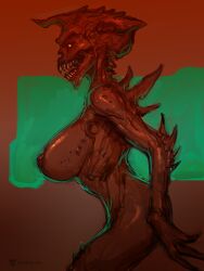 1girls female_creature hive monster_girl neurodyne