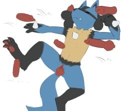 andromorph animal_genitalia animal_penis anthro blue_body blue_fur canine_penis chest_spike closed_eyes cuntboy disembodied_penis erection fist foreskin fur generation_4_pokemon genitals hi_res humanoid_genitalia humanoid_penis intersex intersex/male knot lucario lying male mouth_closed multicolored_body nintendo on_back open_mouth paws penetration penis pokemon pokemon_(species) pussy sex solo_focus spikes spikes_(anatomy) spread_legs spreading steel_cat vaginal_penetration video_games