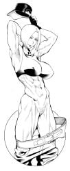 blue mary from fatal fury by burustandin