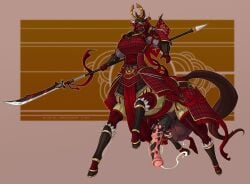 1futa 2025 5_fingers animal_genitalia animal_tail armor balls big_balls big_breasts big_cock big_penis blue_eyes blush breasts centaur centaur_futa clothed clothing cock cum cumshot ejaculation european_mythology futanari greek_mythology helmet hi_res horse_tail horsecock horsecock_futa horsecock_futanari huge_balls huge_breasts huge_cock intersex japanese_clothes massive_balls massive_cock massive_penis mythological_creature mythology naginata penis samurai samurai_armor semen solo solo_futa sperm tail weapon wmdiscovery93