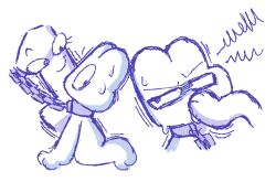 four (bfb) from battle for dream island by labbit1337
